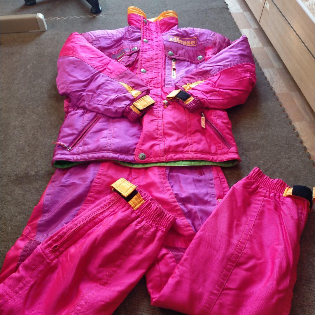 ellesse スキーウェアセット ピンク紫 上下 美品 メンズ Lサイズ ellesse スキーウェアセット ピンク紫 上下 美品 メンズ Lサイズ 楽天
