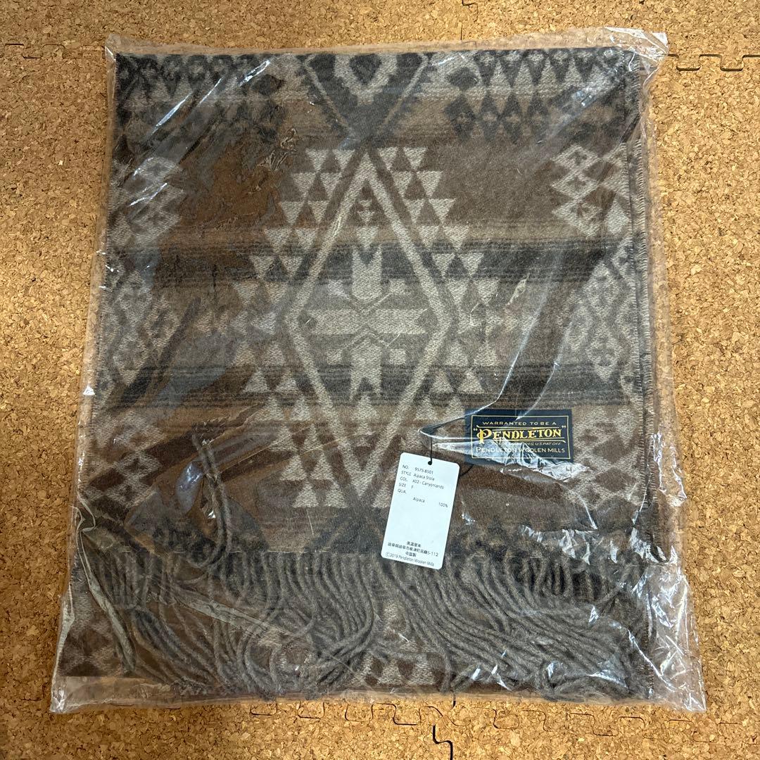 【ペンドルトン】ユニセックスストール PENDLETON Alpaca Stole ペンドルトン アルパカストール （Harding 柄