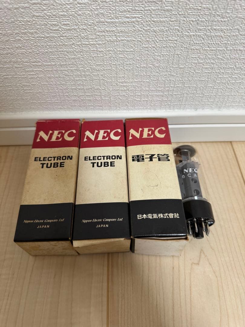 D*r様 NEC 6CA7 真空管 4本セット 箱付き 動作未確認 日立 6CA7/EL34 真空管 4本セット | SwingAudio Shop
