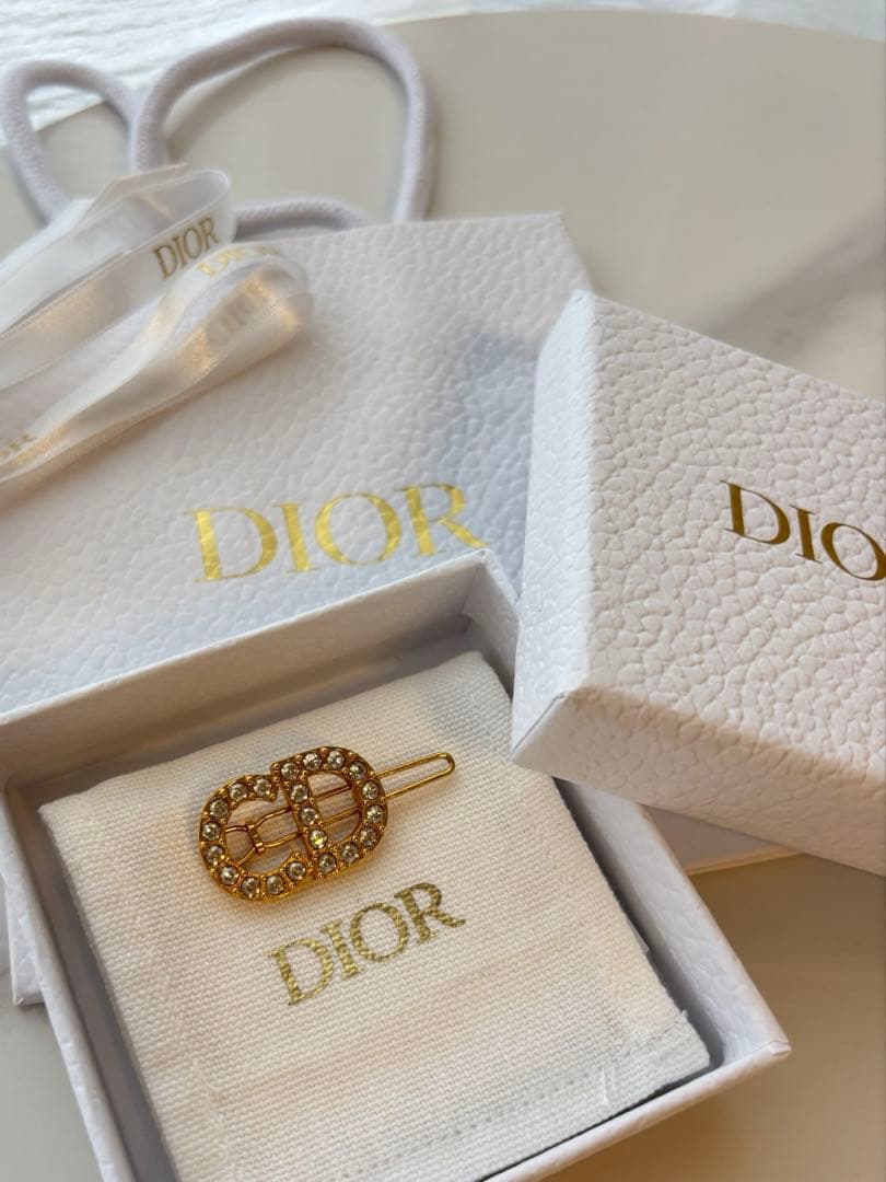 Diorヘアピン Dior Hair Clip Hairpin Backstage Pink 2025 not for sale Japan NEW