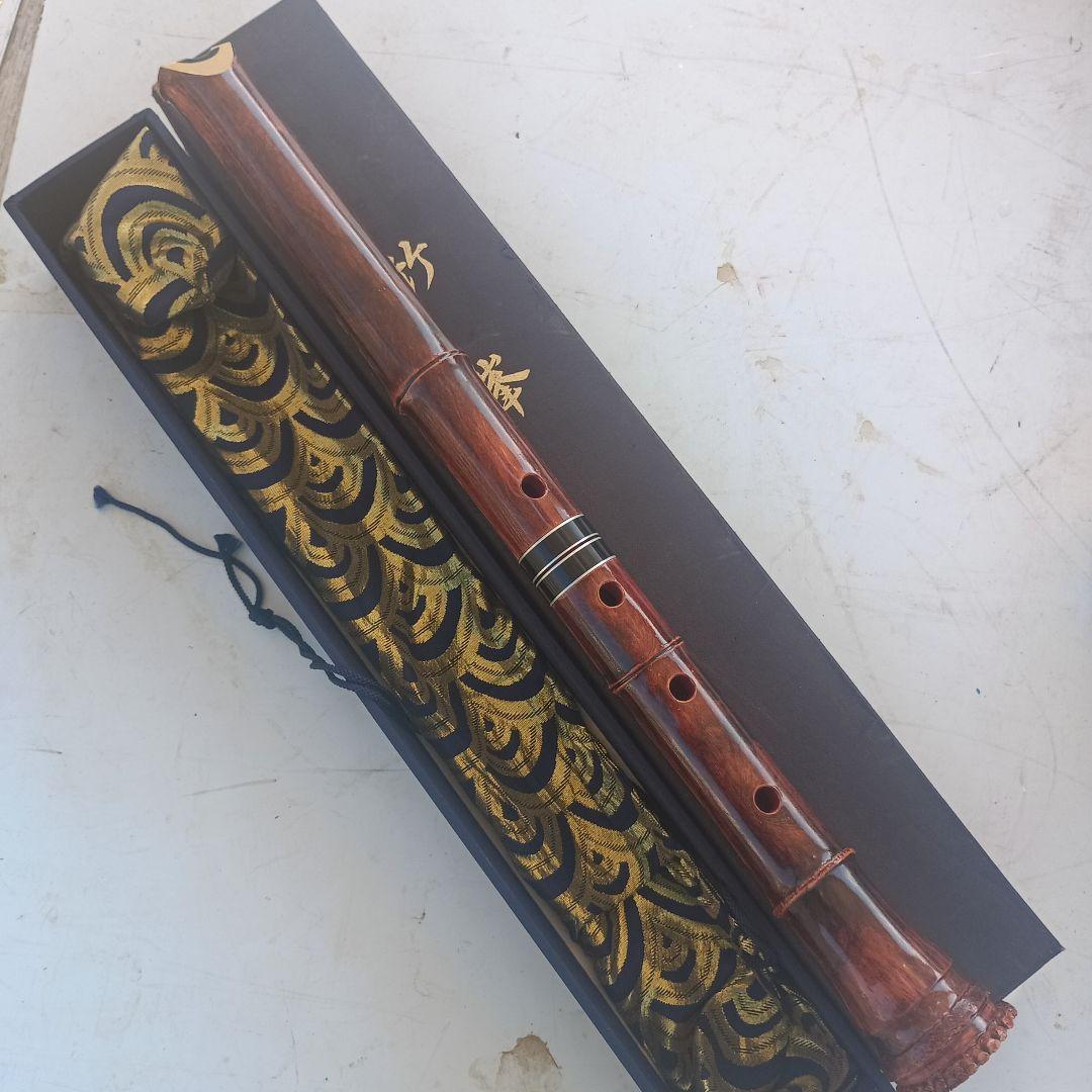 亀*子様 3504）竹峯尺八　２分割式　状態良好　和楽器　箱　袋あり 亀*子様 3504）竹峯尺八 2分割式 状態良好 和楽器 箱 袋あり 亀*子様