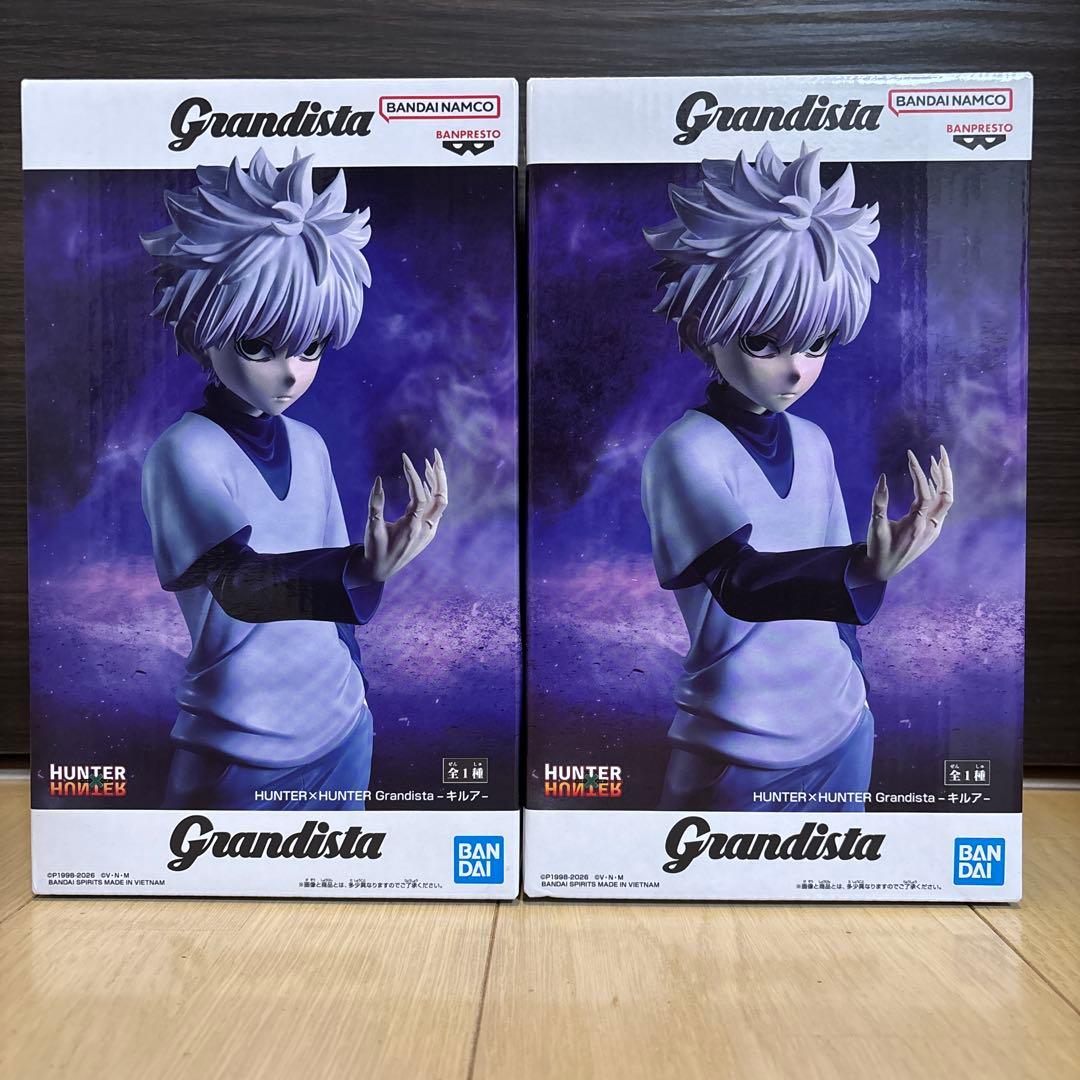 新品未開封】HUNTER×HUNTER キルア フィギュア2体セット - メルカリ