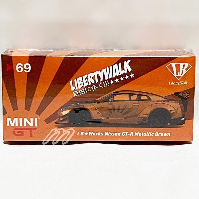 ⭐️MINI GT LB☆Works GT-R Metallic Brown⭐️ - メルカリ