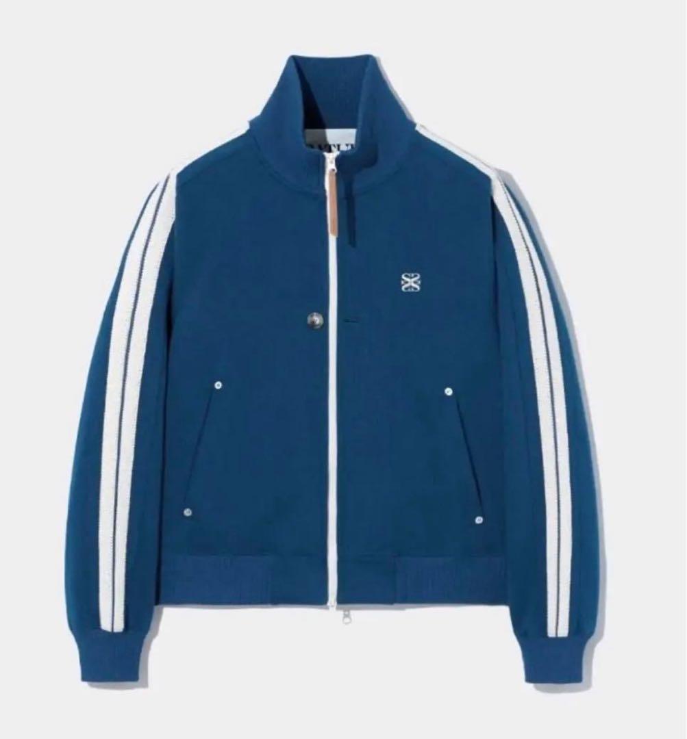 satur トラックジャケット　ブルー satur トラックジャケット ブルー