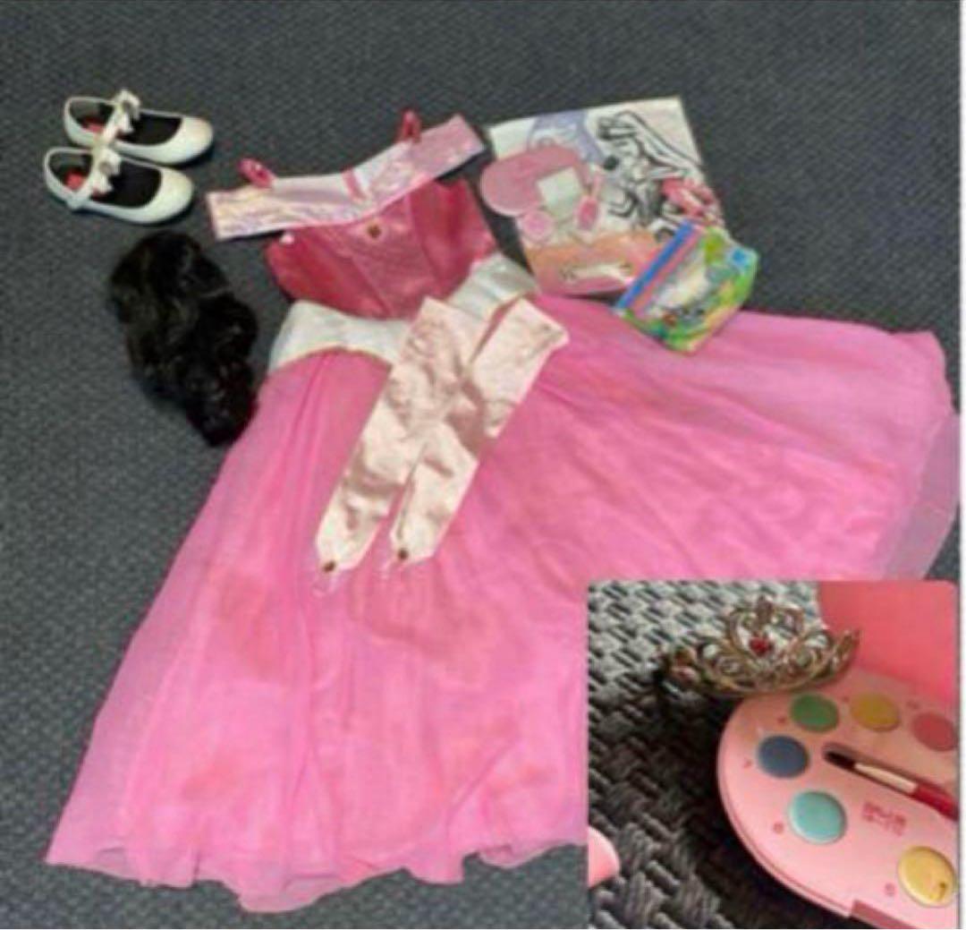 ビビディバビディブティック　130サイズ　オーロラ　ドレス ディズニー 講談社貸切③ビビディバビディブティック | ディズニー好き