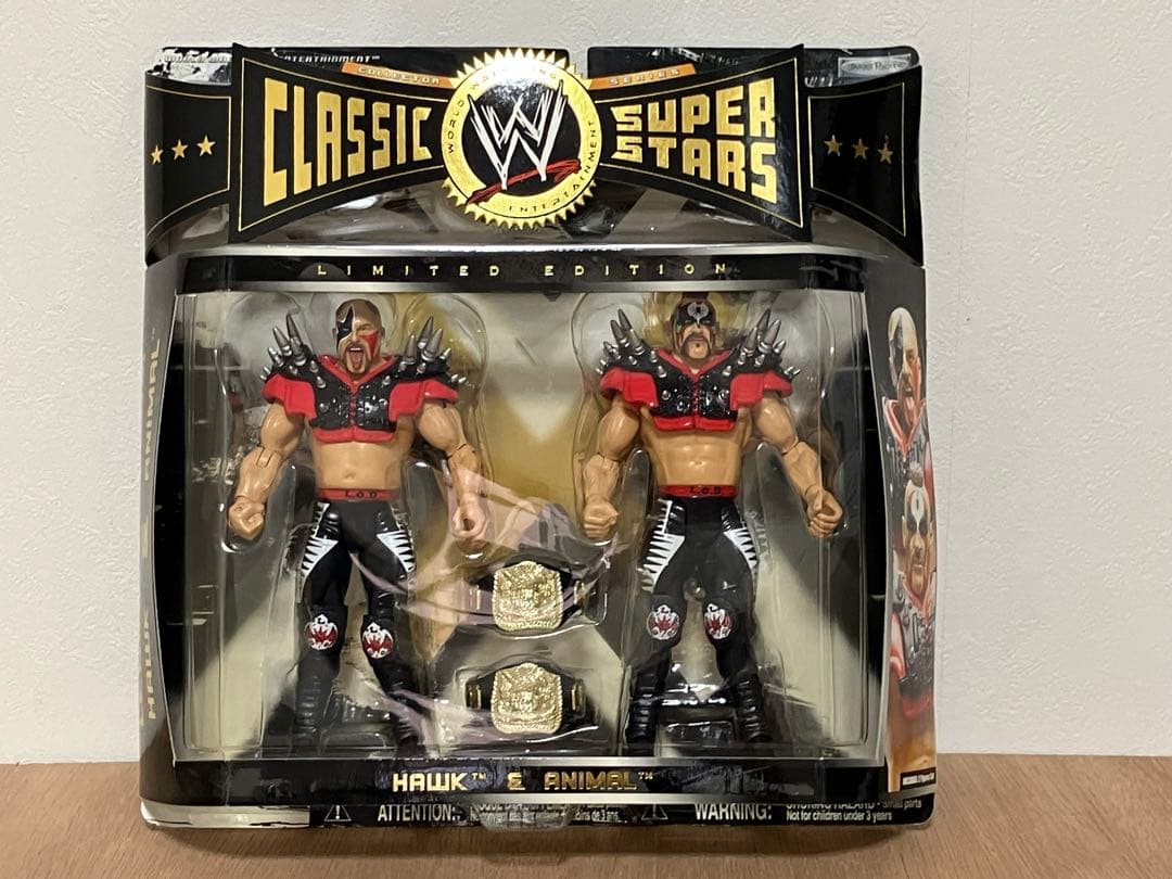 激レア！WWE クラシックスーパースターズ ロードウォリアーズ フィギュア 取り寄せ】ロード・ウォリアーズ RSCU クラシック・スーパースターズ
