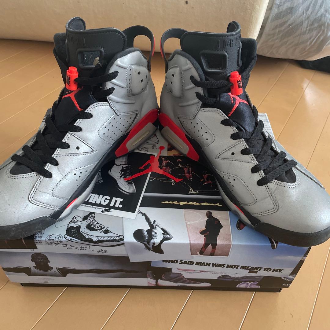 Air Jordan 6 シルバー/ブラック/オレンジ Air Jordan 6 | eBay