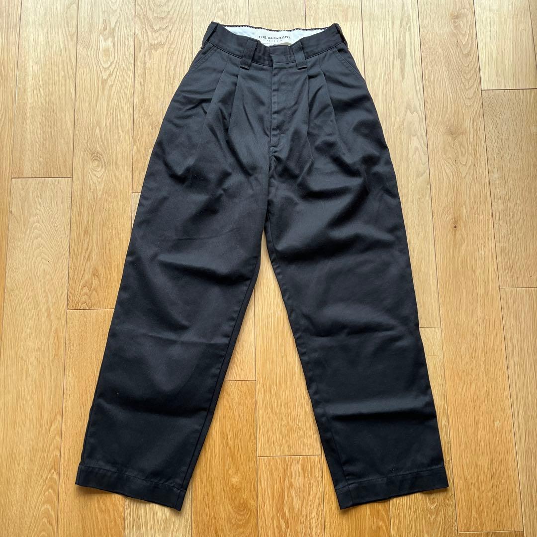 Shinzone ブラック トムボーイパンツ　サイズ32 Shinzone（シンゾーン）】TOMBOY PANTS トムボーイパンツ