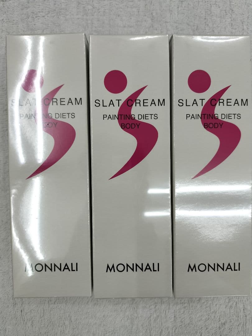MONNALI SLAT CREAM 3本セット 塗るだけダイエット。スラットクリーム | MONNALI｜株式会社モナリ