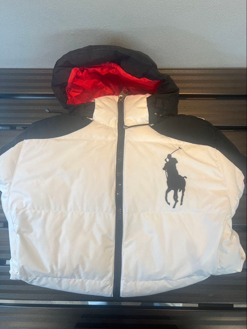 ポロ・ラルフ・ローレン フード付きダウンジャケット POLO RALPH LAUREN (ポロラルフローレン) フード着脱 撥水 モック