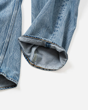 2TUCK WIDE DENIM PANTS -ENTASIS Mk-Ⅱ-【C.W. INDIGO】 – SUBLATIONS